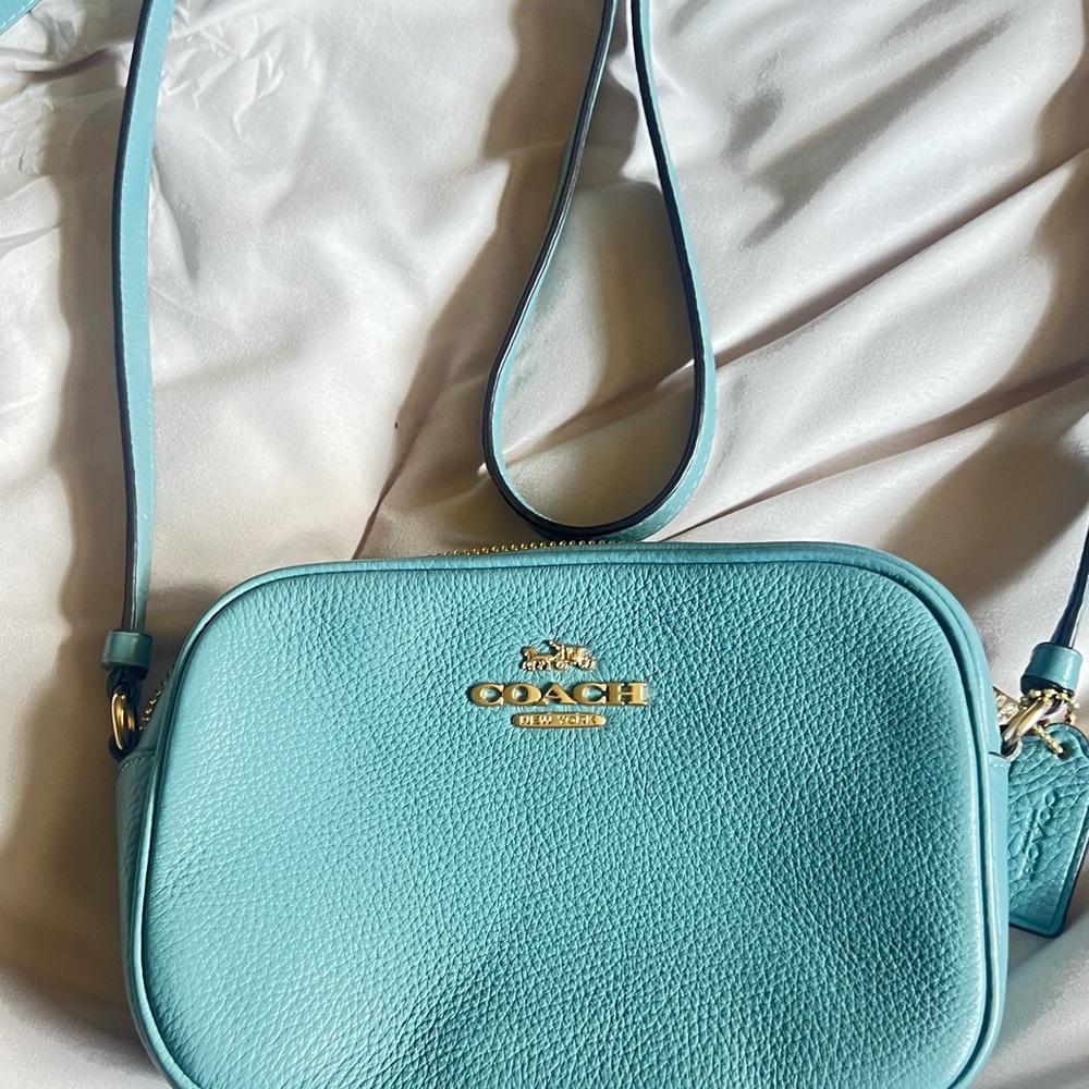 Coach Blue Crossbody Bag mini